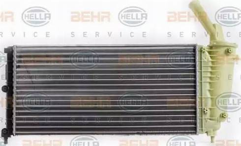 BEHR HELLA Service 8MK 376 900-254 - Радіатор, охолодження двигуна autocars.com.ua