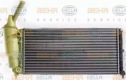 BEHR HELLA Service 8MK 376 900-254 - Радіатор, охолодження двигуна autocars.com.ua