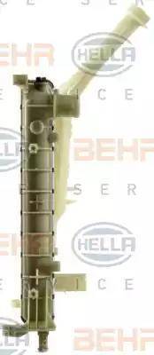 BEHR HELLA Service 8MK 376 900-271 - Радіатор, охолодження двигуна autocars.com.ua