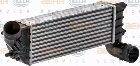 BEHR HELLA Service 8ML 376 700-711 - Интеркулер autocars.com.ua