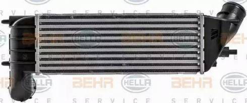 BEHR HELLA Service 8ML 376 700-711 - Интеркулер autocars.com.ua