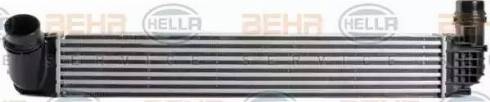 BEHR HELLA Service 8ML 376 760-771 - Интеркулер autocars.com.ua