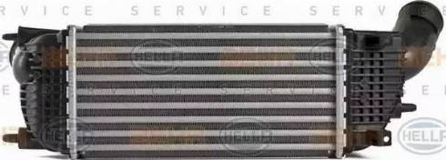 BEHR HELLA Service 8ML 376 910-311 - Интеркулер autocars.com.ua