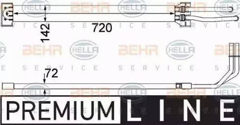 BEHR HELLA Service 8MO 376 756-371 - Масляний радіатор, кермове управління autocars.com.ua