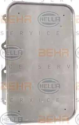 BEHR HELLA Service 8MO 376 901-001 - Масляний радіатор, рухове масло autocars.com.ua