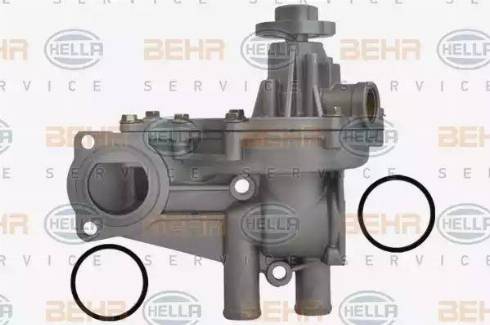 BEHR HELLA Service 8MP 376 800-051 - Водяний насос autocars.com.ua