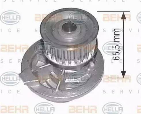 BEHR HELLA Service 8MP 376 800-084 - Водяний насос autocars.com.ua