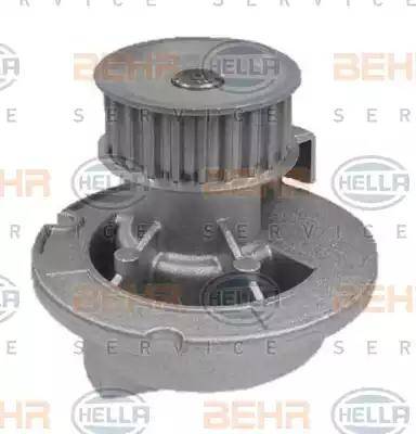 BEHR HELLA Service 8MP 376 800-124 - Водяний насос autocars.com.ua