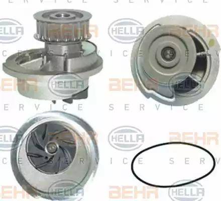 BEHR HELLA Service 8MP 376 800-411 - Водяной насос autodnr.net