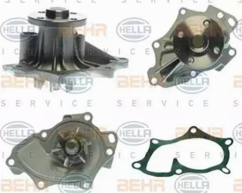 BEHR HELLA Service 8MP 376 803-111 - Водяний насос autocars.com.ua