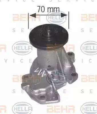 BEHR HELLA Service 8MP 376 803-164 - Водяной насос autodnr.net