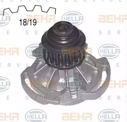 BEHR HELLA Service 8MP 376 803-194 - Водяний насос autocars.com.ua