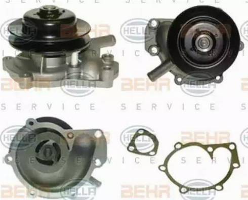 BEHR HELLA Service 8MP 376 804-011 - Водяной насос autodnr.net