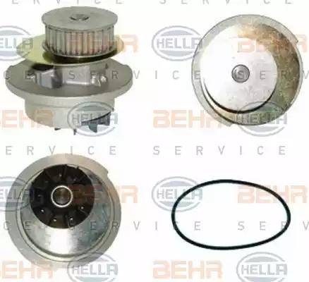 BEHR HELLA Service 8MP 376 804-301 - Водяний насос autocars.com.ua