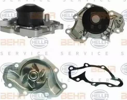 BEHR HELLA Service 8MP 376 804-791 - Водяний насос autocars.com.ua