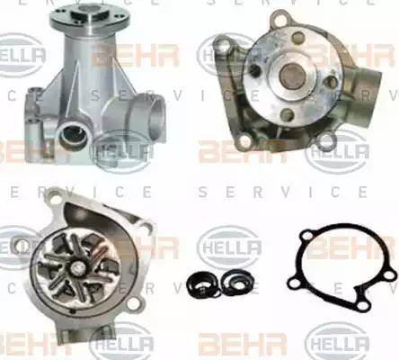 BEHR HELLA Service 8MP 376 805-541 - Водяной насос autodnr.net