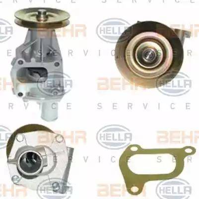 BEHR HELLA Service 8MP 376 806-301 - Водяний насос autocars.com.ua