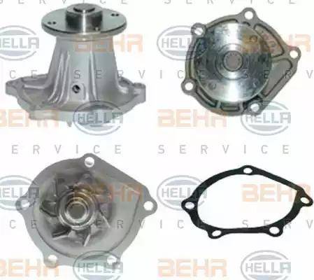 BEHR HELLA Service 8MP 376 806-391 - Водяний насос autocars.com.ua