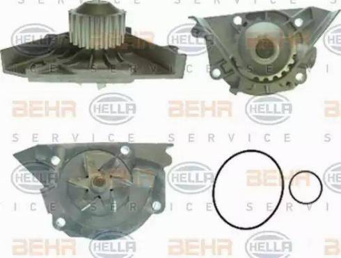 BEHR HELLA Service 8MP 376 808-061 - Водяний насос autocars.com.ua