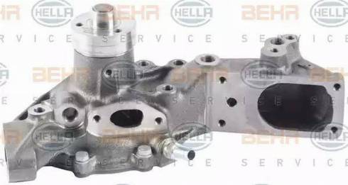 BEHR HELLA Service 8MP 376 808-081 - Водяний насос autocars.com.ua