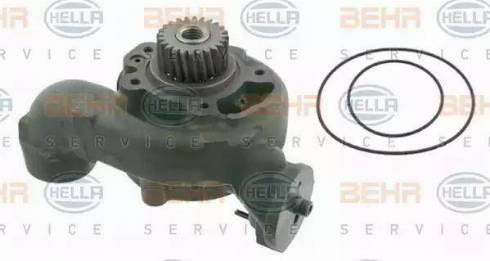 BEHR HELLA Service 8MP 376 808-324 - Водяний насос autocars.com.ua