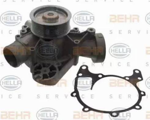 BEHR HELLA Service 8MP 376 809-224 - Водяний насос autocars.com.ua