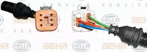 BEHR HELLA Service 8MV 376 730-091 - Зчеплення, вентилятор радіатора autocars.com.ua