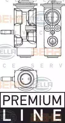 BEHR HELLA Service 8UW 351 239-611 - Розширювальний клапан, кондиціонер autocars.com.ua