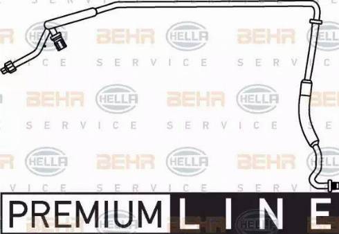 BEHR HELLA Service 9GS 351 337-311 - Трубопровід високого тиску, кондиціонер autocars.com.ua