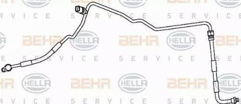 BEHR HELLA Service 9GS 351 337-361 - Трубопровід високого тиску, кондиціонер autocars.com.ua