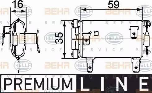 BEHR HELLA Service 9ML 351 029-381 - Опір, реле, вентилятор салону autocars.com.ua