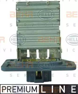 BEHR HELLA Service 9ML 351 321-381 - Опір, реле, вентилятор салону autocars.com.ua