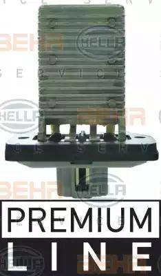 BEHR HELLA Service 9ML 351 321-471 - Сопротивление, реле, вентилятор салона autodnr.net