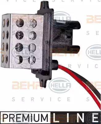 BEHR HELLA Service 9ML 351 332-181 - Опір, реле, вентилятор салону autocars.com.ua