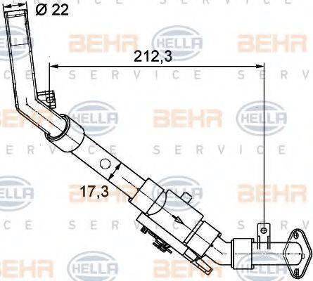 BEHR HELLA Service 9XL 351 328-031 - Регулюючий клапан охолоджуючої рідини autocars.com.ua