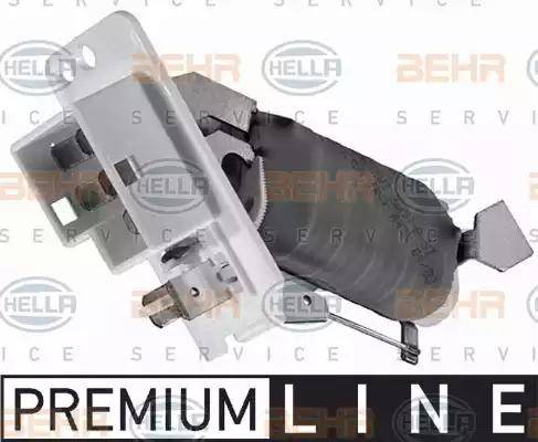 BEHR HELLA Service 9XX 009 122-011 - Сопротивление, реле, вентилятор салона autodnr.net