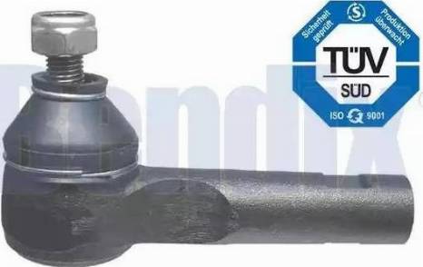 BENDIX 040283B - Наконечник рульової тяги, кульовий шарнір autocars.com.ua
