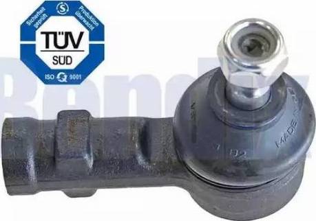 BENDIX 040360B - Наконечник рульової тяги, кульовий шарнір autocars.com.ua