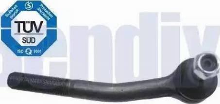 BENDIX 040650B - Наконечник рулевой тяги, шарнир avtokuzovplus.com.ua