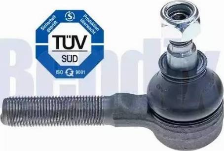 BENDIX 040765B - Наконечник рулевой тяги, шарнир avtokuzovplus.com.ua