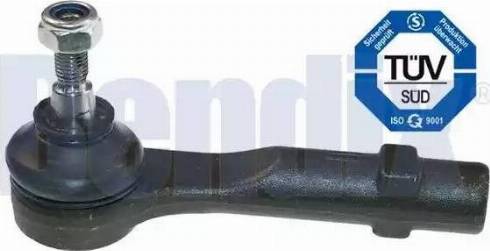 BENDIX 043866B - Наконечник рульової тяги, кульовий шарнір autocars.com.ua