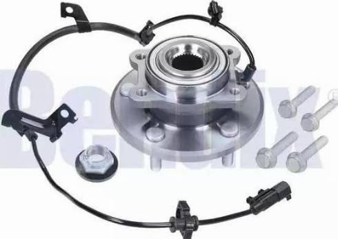 BENDIX 051930B - Ступица колеса, поворотный кулак autodnr.net