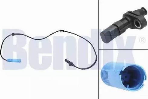 BENDIX 058004B - Датчик ABS, частота вращения колеса autodnr.net