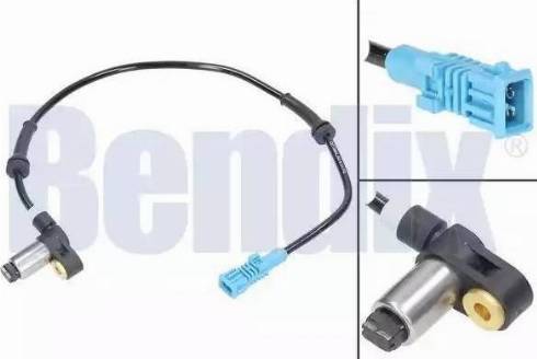 BENDIX 058015B - Датчик ABS, частота обертання колеса autocars.com.ua