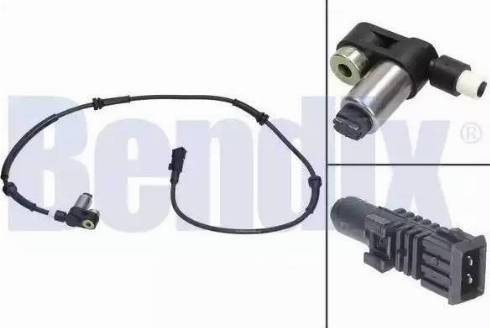 BENDIX 058016B - Датчик ABS, частота обертання колеса autocars.com.ua