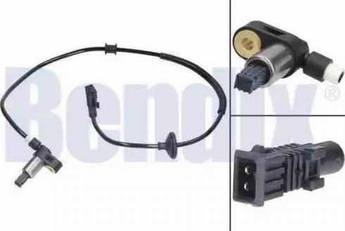 BENDIX 058017B - Датчик ABS, частота обертання колеса autocars.com.ua