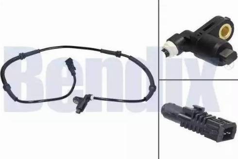 BENDIX 058018B - Датчик ABS, частота обертання колеса autocars.com.ua