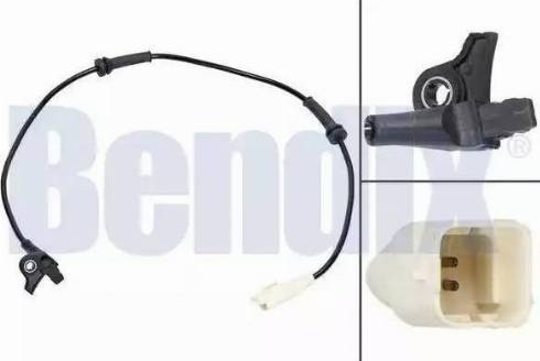 BENDIX 058020B - Датчик ABS, частота обертання колеса autocars.com.ua