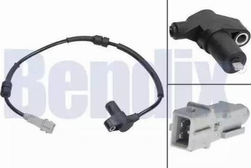 BENDIX 058022B - Датчик ABS, частота обертання колеса autocars.com.ua