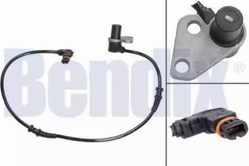 BENDIX 058032B - Датчик ABS, частота обертання колеса autocars.com.ua
